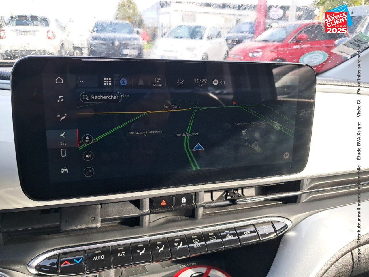 Véhicule d'occasion FIAT 500 E 118CH ICONE GPS chez Hyundai Reims