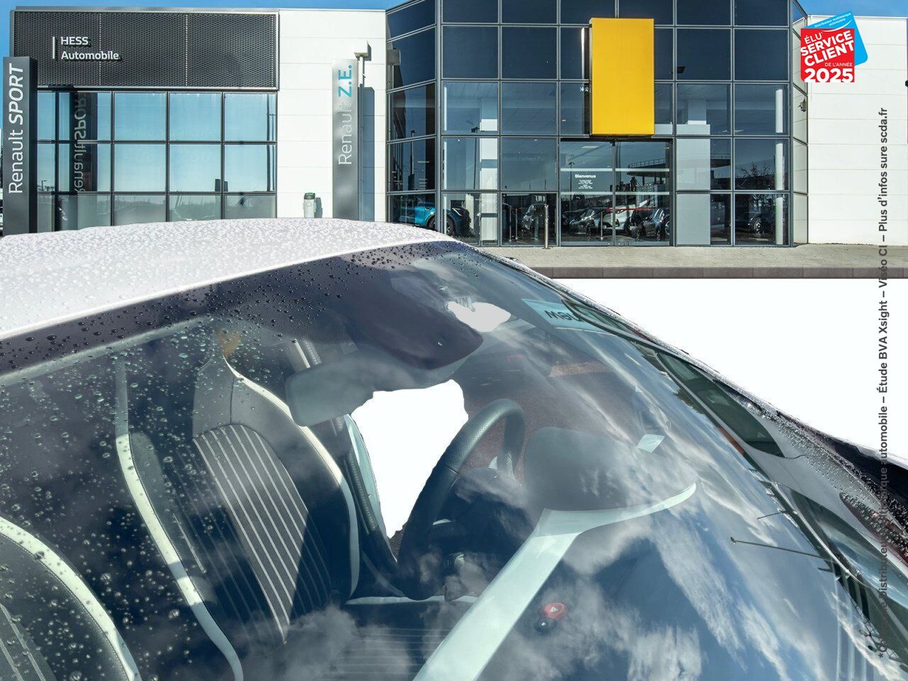 Véhicule d'occasion RENAULT TWINGO E-TECH ELECTRIC TECHNO R80 ACHAT INTEGRAL chez Renault Colmar