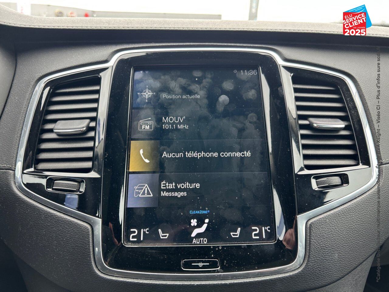 Véhicule d'occasion VOLVO XC90 T8 TWIN ENGINE 303 + 87CH INSCRIPTION LUXE GEARTRONIC 7 PLACES chez Hyundai Chalons