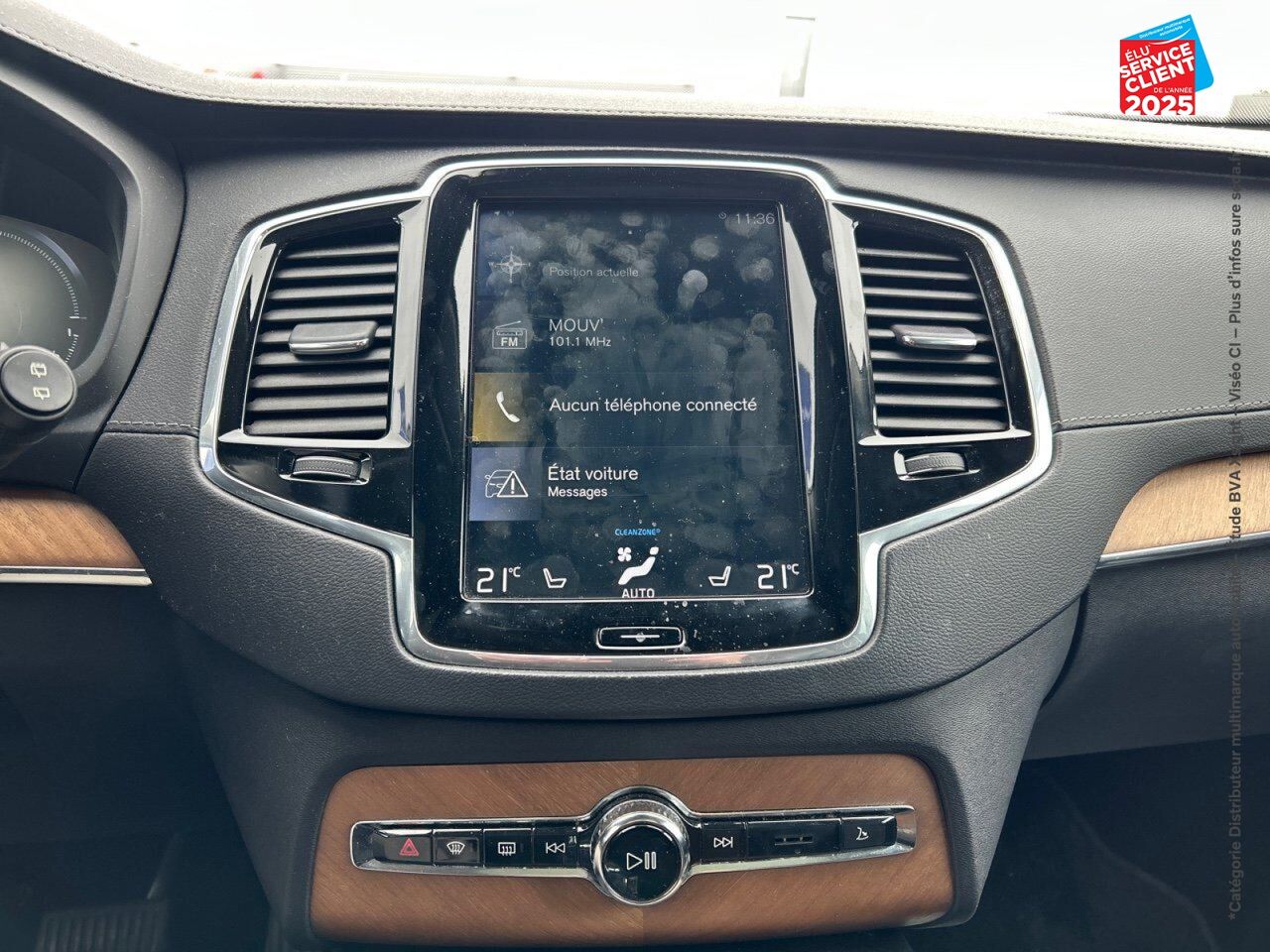 Véhicule d'occasion VOLVO XC90 T8 TWIN ENGINE 303 + 87CH INSCRIPTION LUXE GEARTRONIC 7 PLACES chez Hyundai Chalons