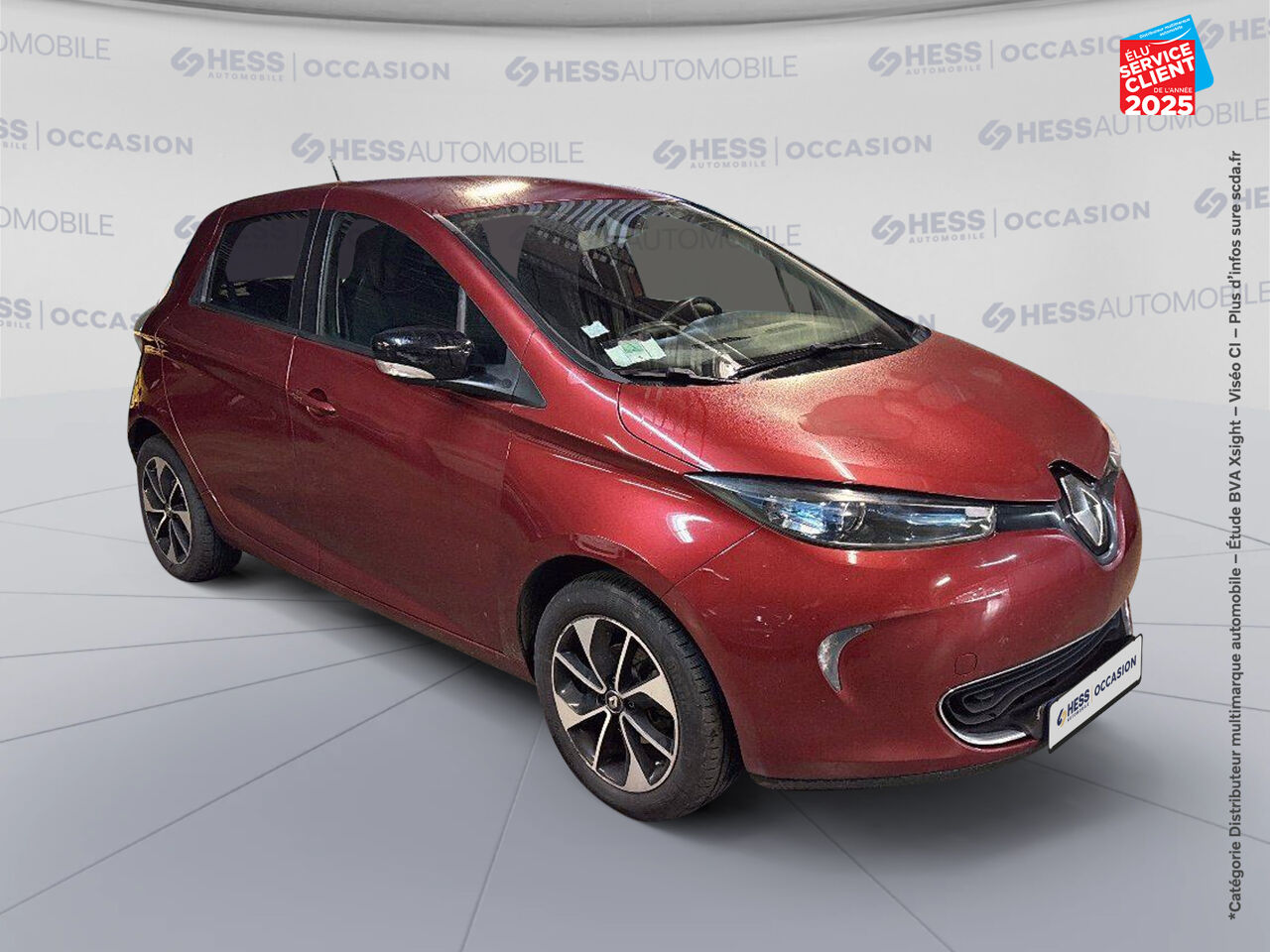 Véhicule d'occasion RENAULT ZOE INTENS CHARGE NORMALE R90 chez Nissan Haguenau