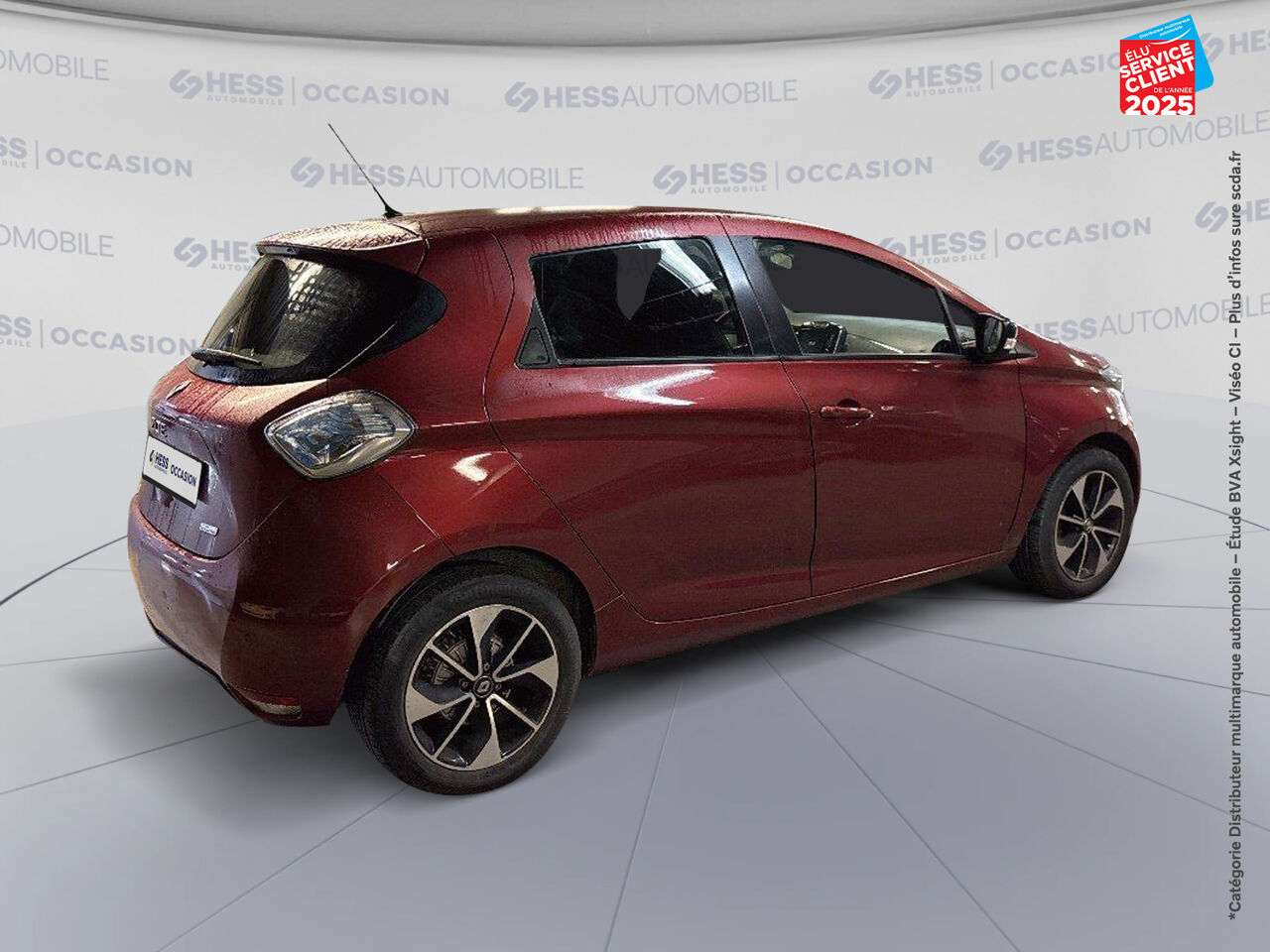 Véhicule d'occasion RENAULT ZOE INTENS CHARGE NORMALE R90 chez Nissan Haguenau