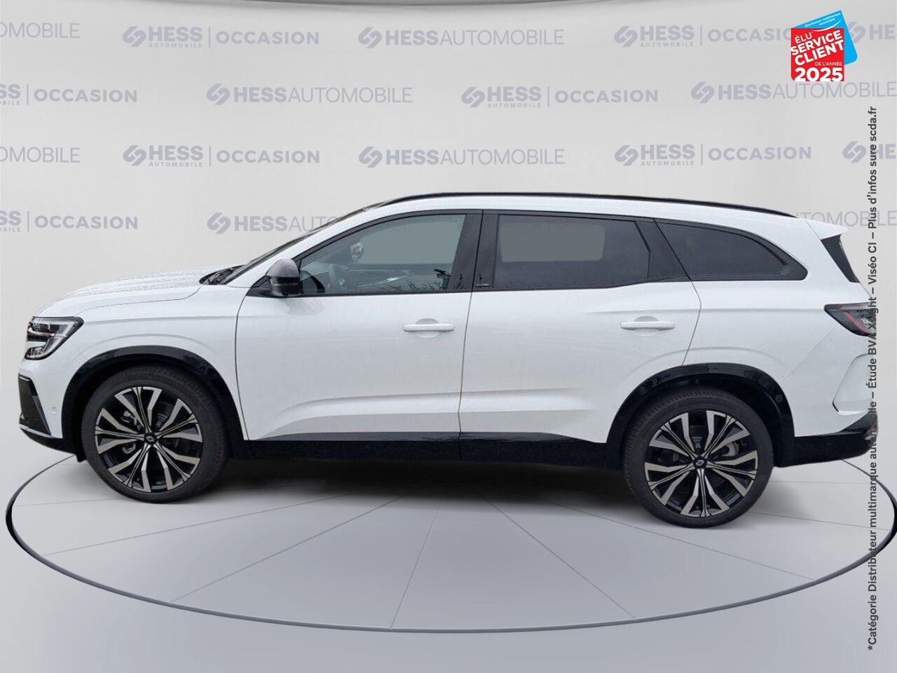 Véhicule d'occasion RENAULT ESPACE 1.2 E-TECH FULL HYBRID 200CH ICONIC 7 PLACES chez Toyota Saint Dizier