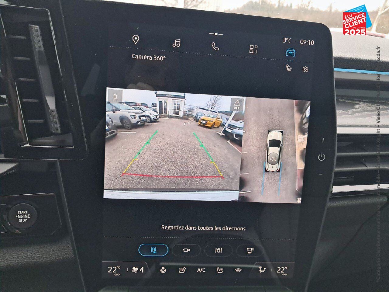 Véhicule d'occasion RENAULT ESPACE 1.2 E-TECH FULL HYBRID 200CH ICONIC 7 PLACES chez Toyota Saint Dizier