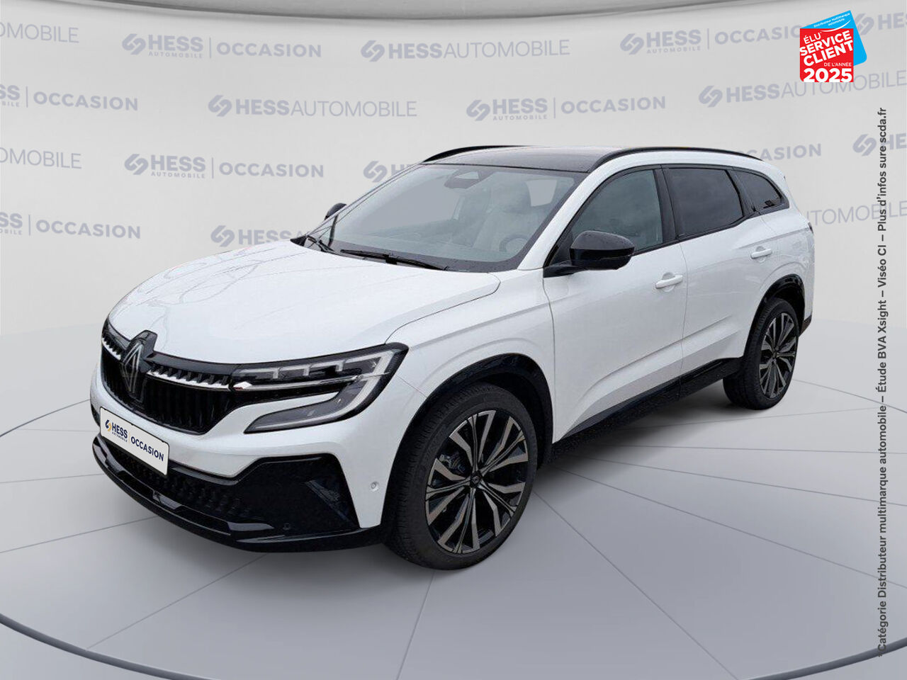 Véhicule d'occasion RENAULT ESPACE 1.2 E-TECH FULL HYBRID 200CH ICONIC 7 PLACES chez Toyota Saint Dizier