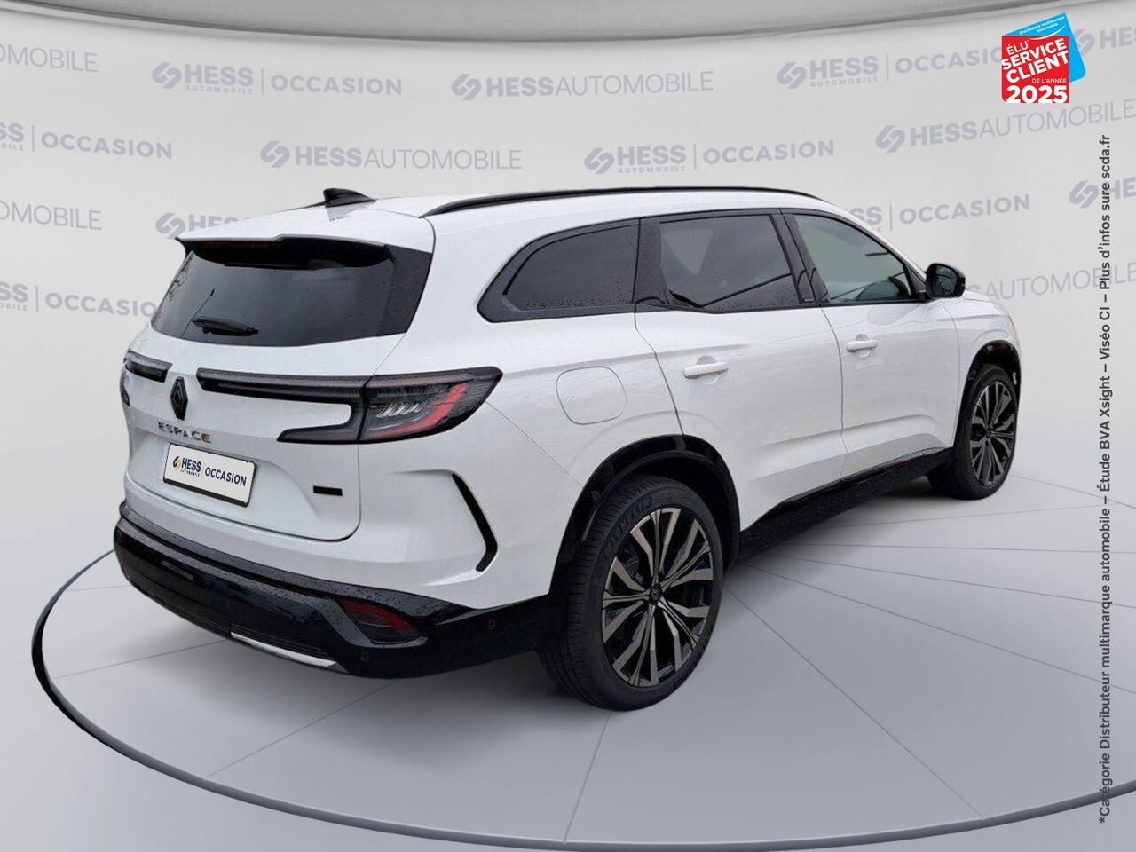 Véhicule d'occasion RENAULT ESPACE 1.2 E-TECH FULL HYBRID 200CH ICONIC 7 PLACES chez Toyota Saint Dizier