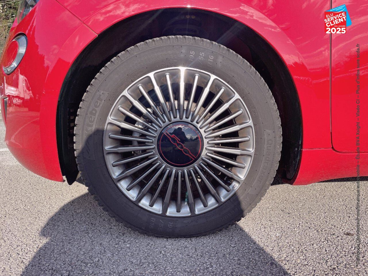 Véhicule d'occasion FIAT 500 E 95CH RED MY23 chez Fiat Strasbourg