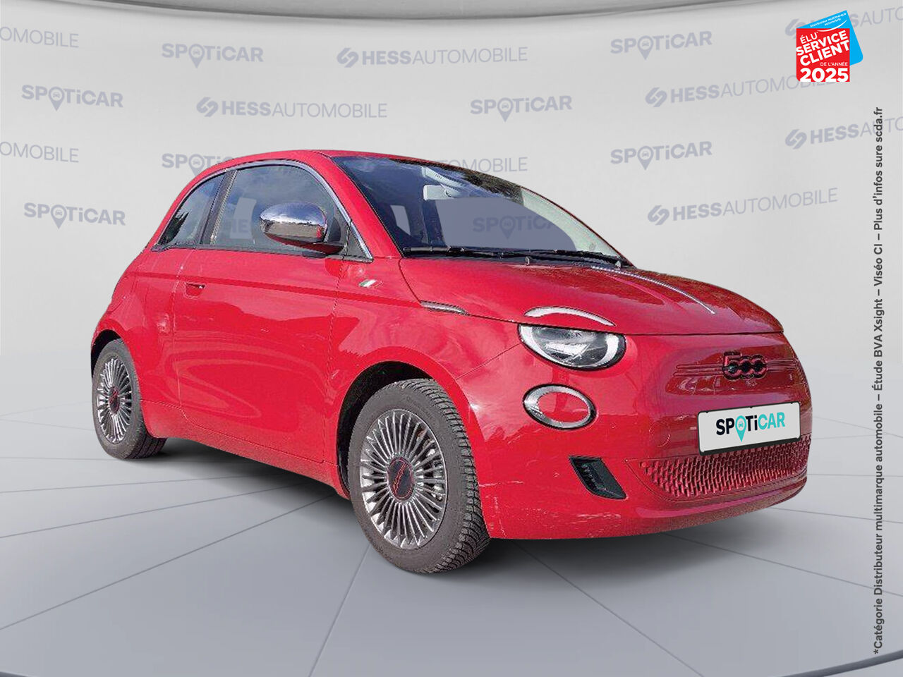Véhicule d'occasion FIAT 500 E 95CH RED MY23 chez Fiat Strasbourg