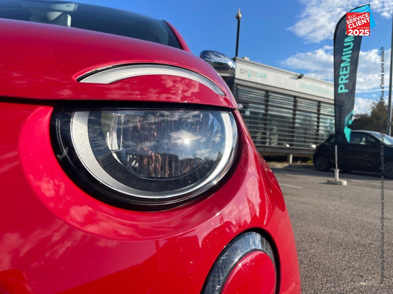 Véhicule d'occasion FIAT 500 E 95CH RED MY23 chez Fiat Strasbourg