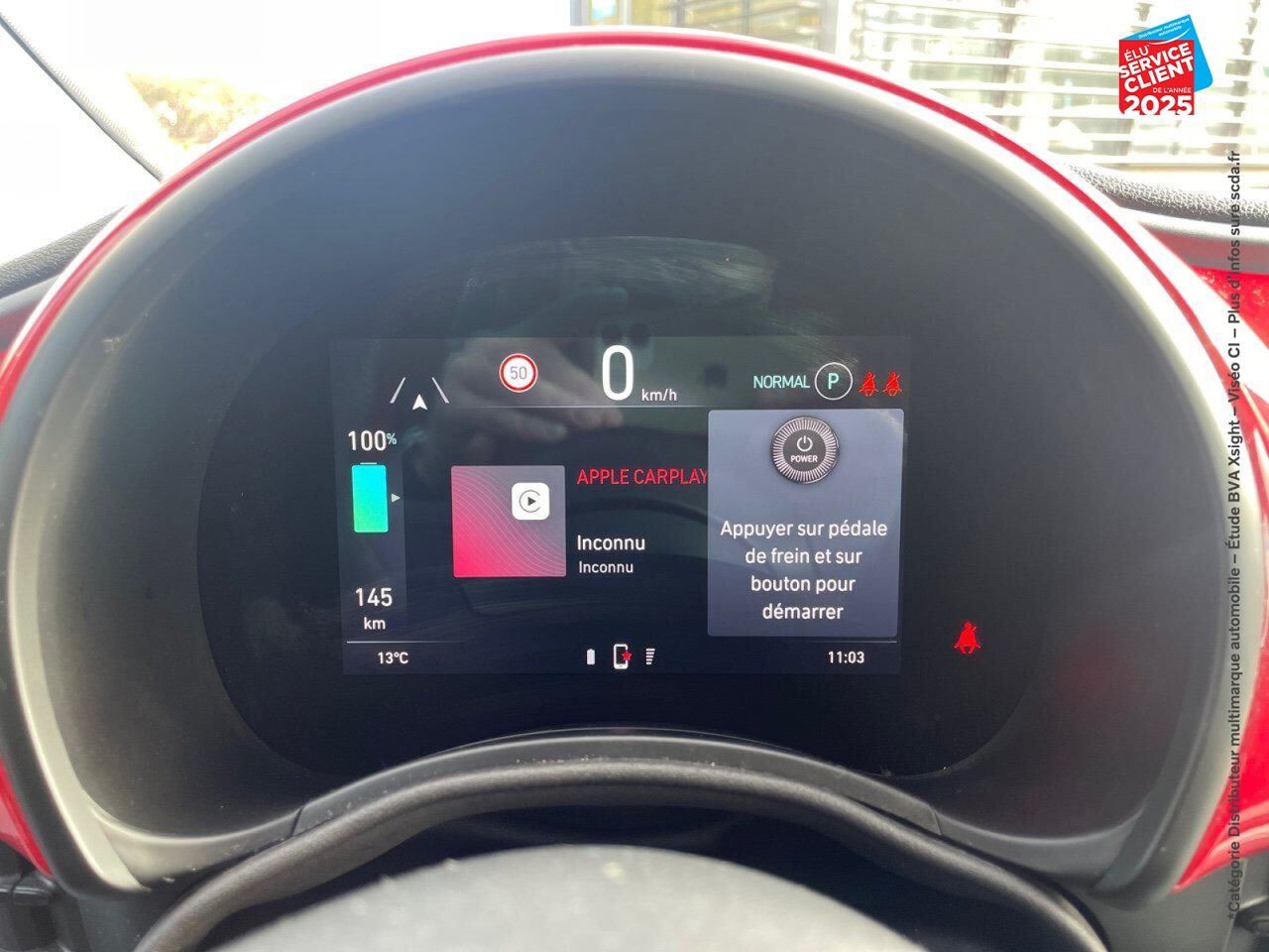 Véhicule d'occasion FIAT 500 E 95CH RED MY23 chez Fiat Strasbourg
