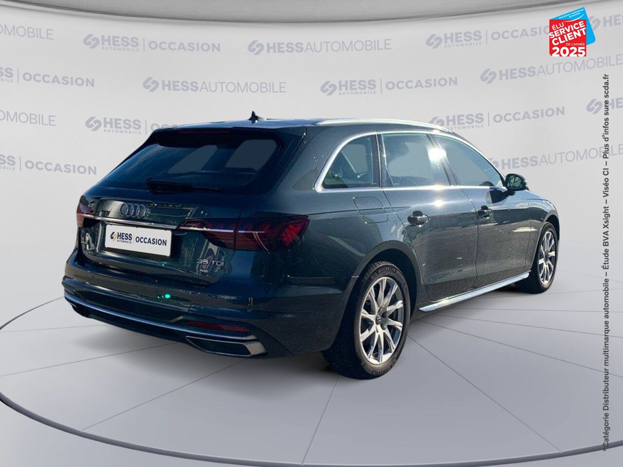 Véhicule d'occasion AUDI A4 AVANT 35 TDI 163CH BUSINESS LINE S TRONIC 7 94G chez Dacia Belfort