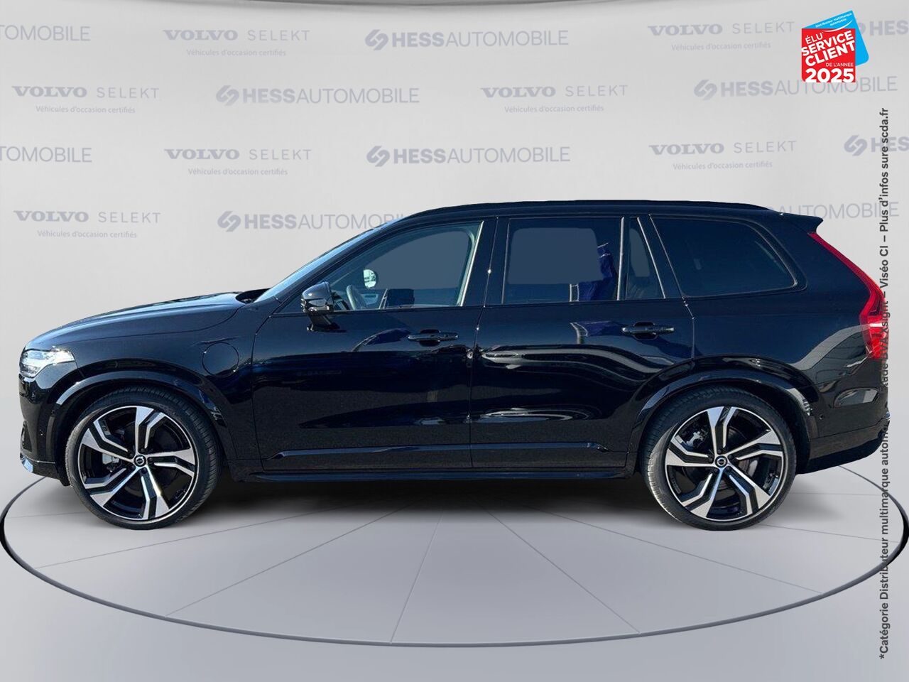 Véhicule d'occasion VOLVO XC90 T8 AWD 310 + 145CH ULTIMATE STYLE DARK GEARTRONIC TOUVRANT SIEGES CHAUF/VENTIL/CUIR VOLANT CHAU chez Renault Sélestat