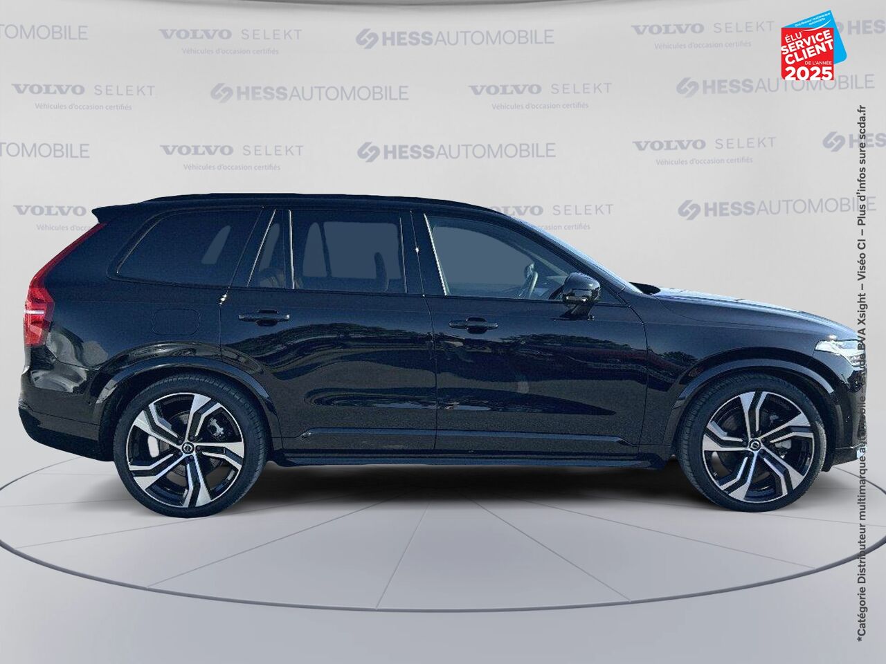 Véhicule d'occasion VOLVO XC90 T8 AWD 310 + 145CH ULTIMATE STYLE DARK GEARTRONIC TOUVRANT SIEGES CHAUF/VENTIL/CUIR VOLANT CHAU chez Renault Sélestat