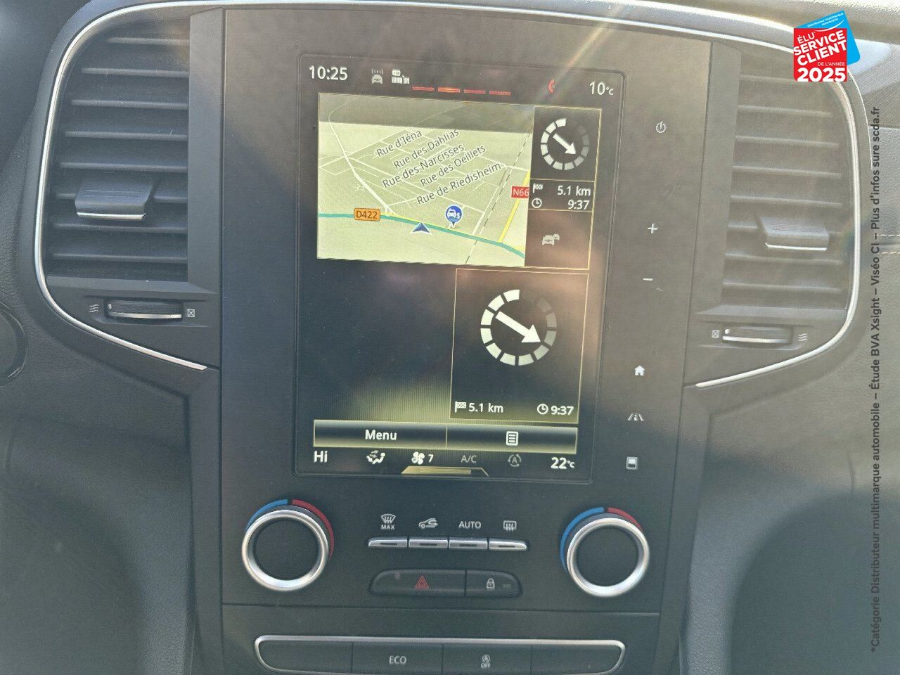 Véhicule d'occasion RENAULT TALISMAN 1.6 DCI 130CH ENERGY INTENS GPS RADAR AV/AR HUD chez Renault Colmar