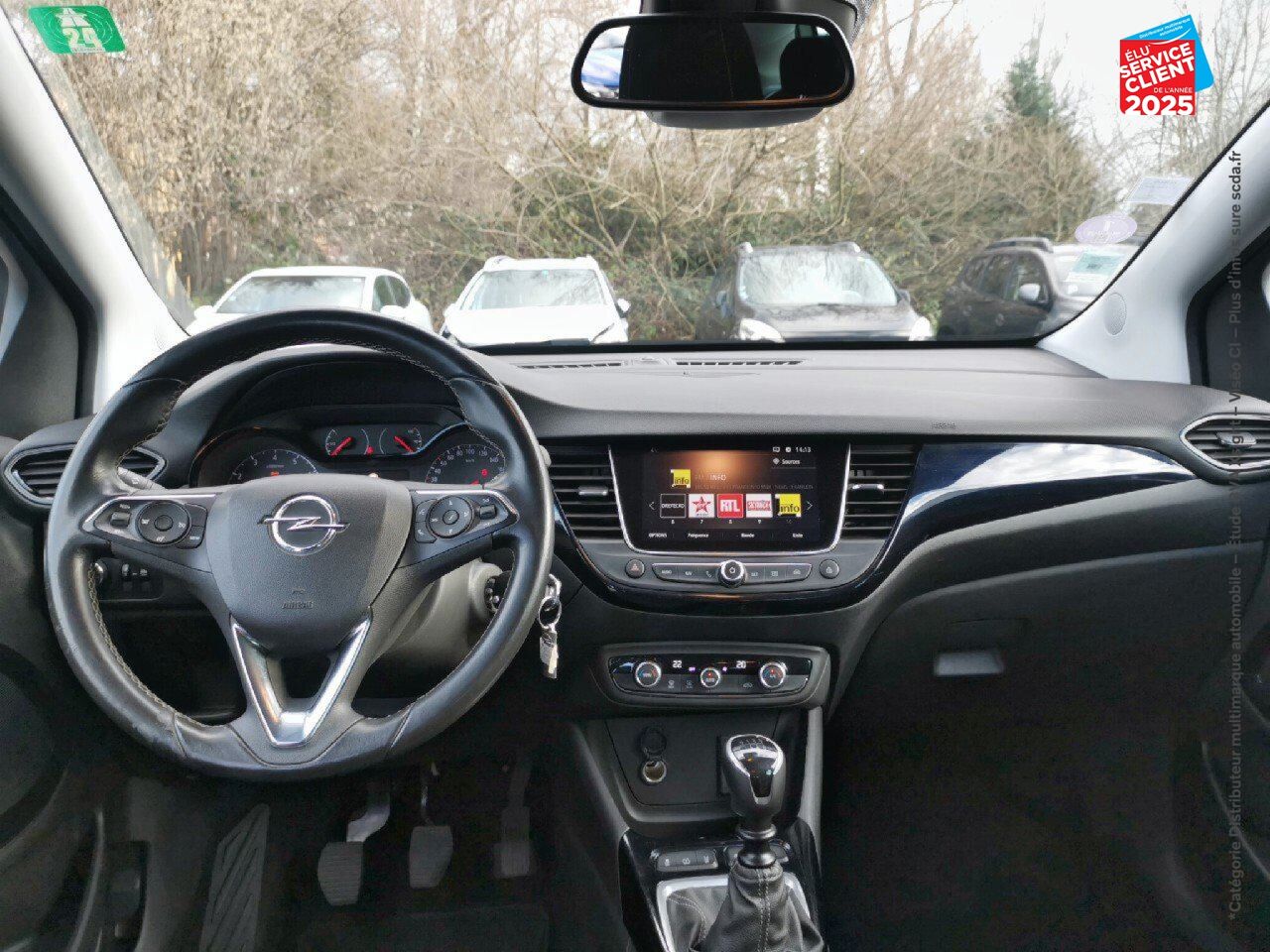 Véhicule d'occasion OPEL CROSSLAND X 1.2 TURBO 110CH DESIGN EDITION EURO 6D-T CAMERA chez Opel Verdun