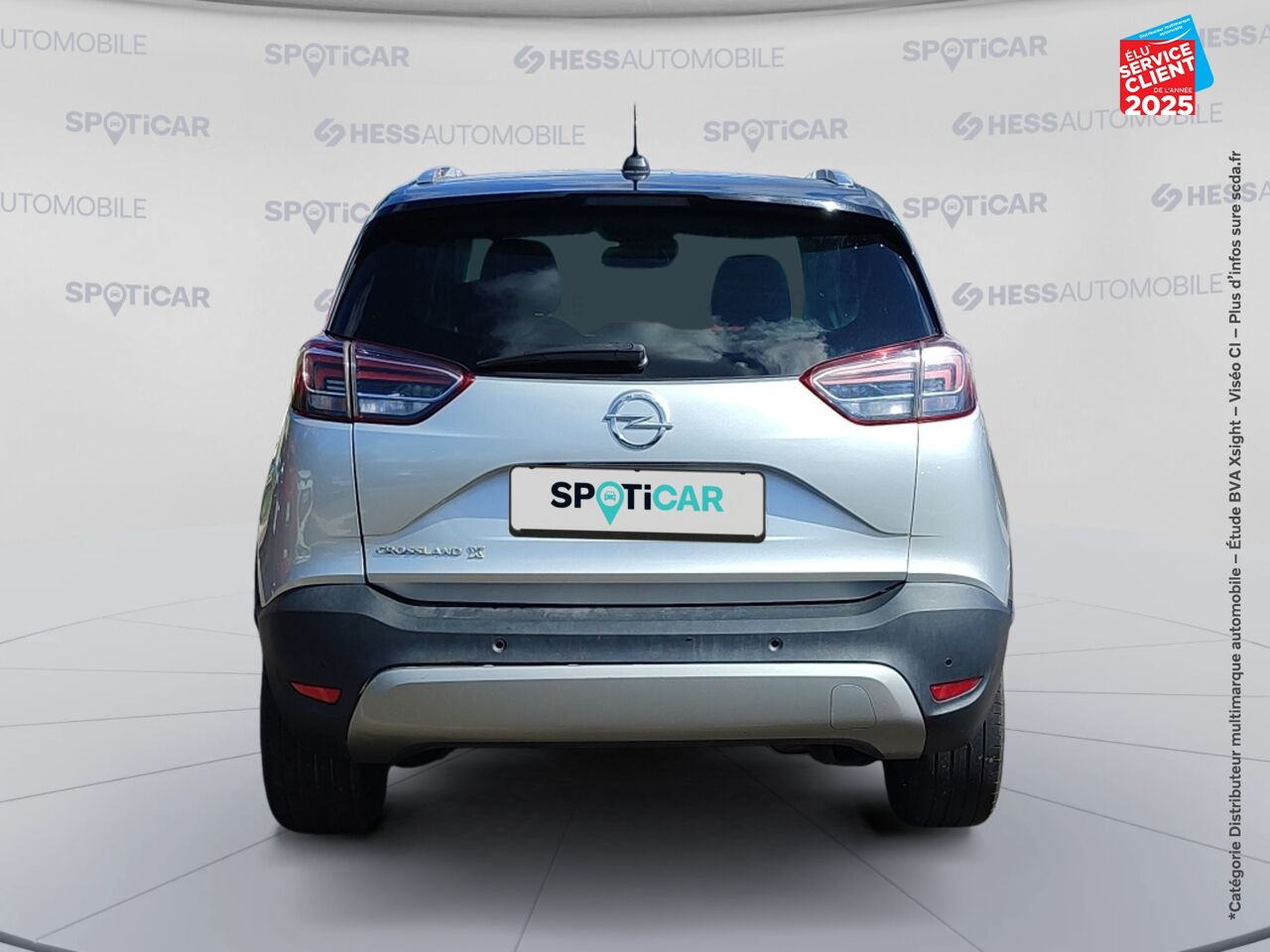 Véhicule d'occasion OPEL CROSSLAND X 1.2 TURBO 110CH DESIGN 120 ANS BVA EURO 6D-T chez Nissan Beaune