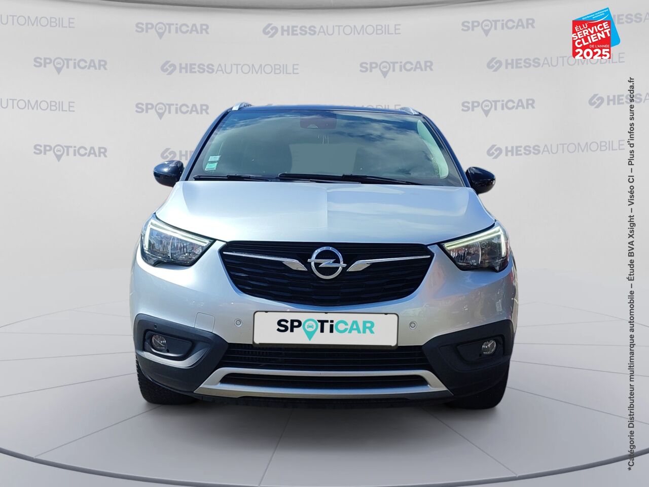 Véhicule d'occasion OPEL CROSSLAND X 1.2 TURBO 110CH DESIGN 120 ANS BVA EURO 6D-T chez Nissan Beaune
