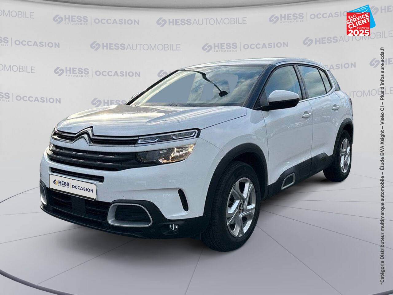 Véhicule d'occasion CITROEN C5 AIRCROSS PURETECH 130CH SS LIVE E6.D-TEMP chez Hyundai Reims