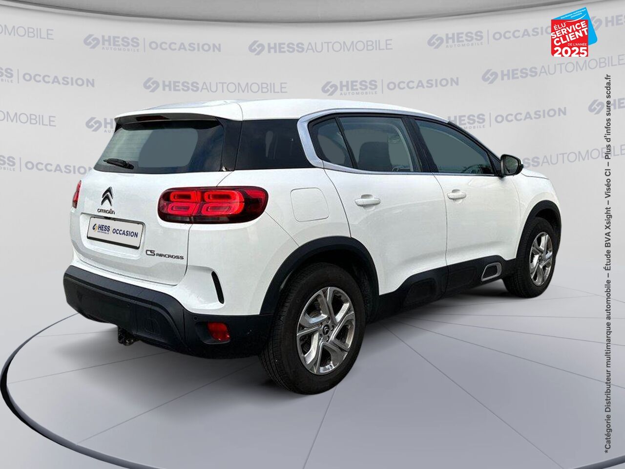Véhicule d'occasion CITROEN C5 AIRCROSS PURETECH 130CH SS LIVE E6.D-TEMP chez Hyundai Reims