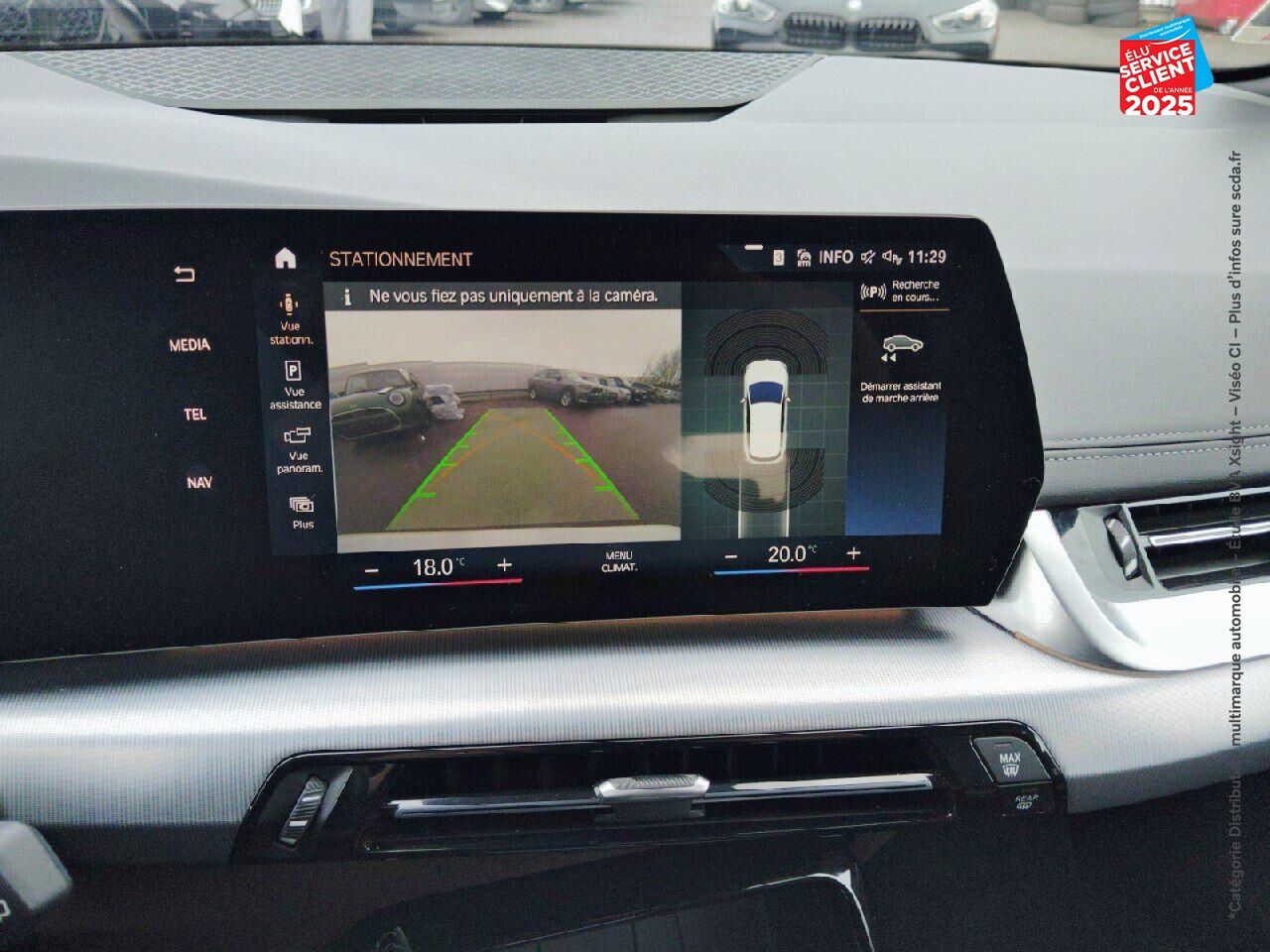 Véhicule d'occasion BMW SERIE 2 ACTIVETOURER 225E 245CH XDRIVE M SPORT DKG7 CUIR GPS CAMERA RADAR AV AR chez BMW Pontarlier