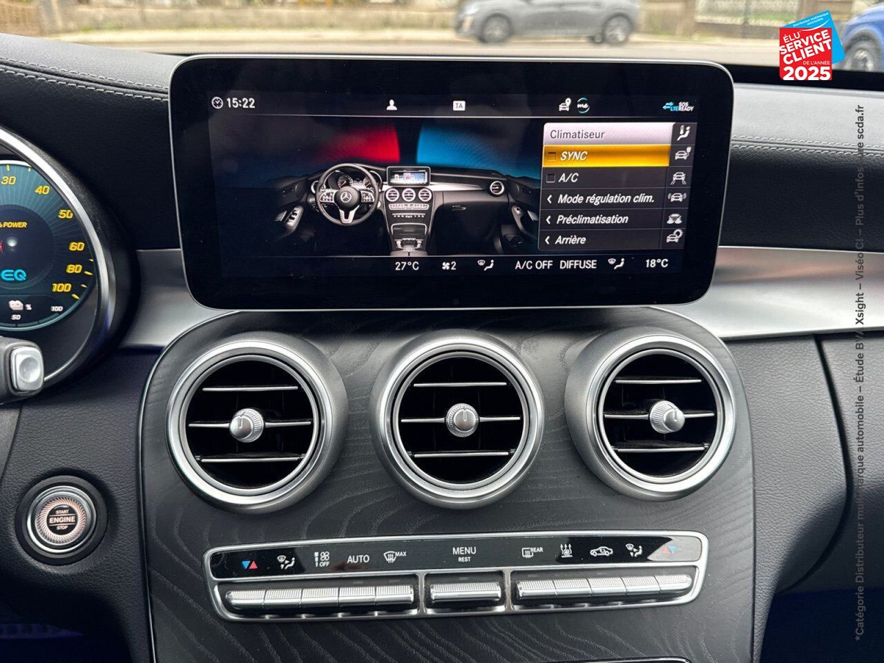 Véhicule d'occasion MERCEDES-BENZ CLASSE C BREAK 300 E 211+122CH AMG LINE 9G-TRONIC chez Hyundai Epernay