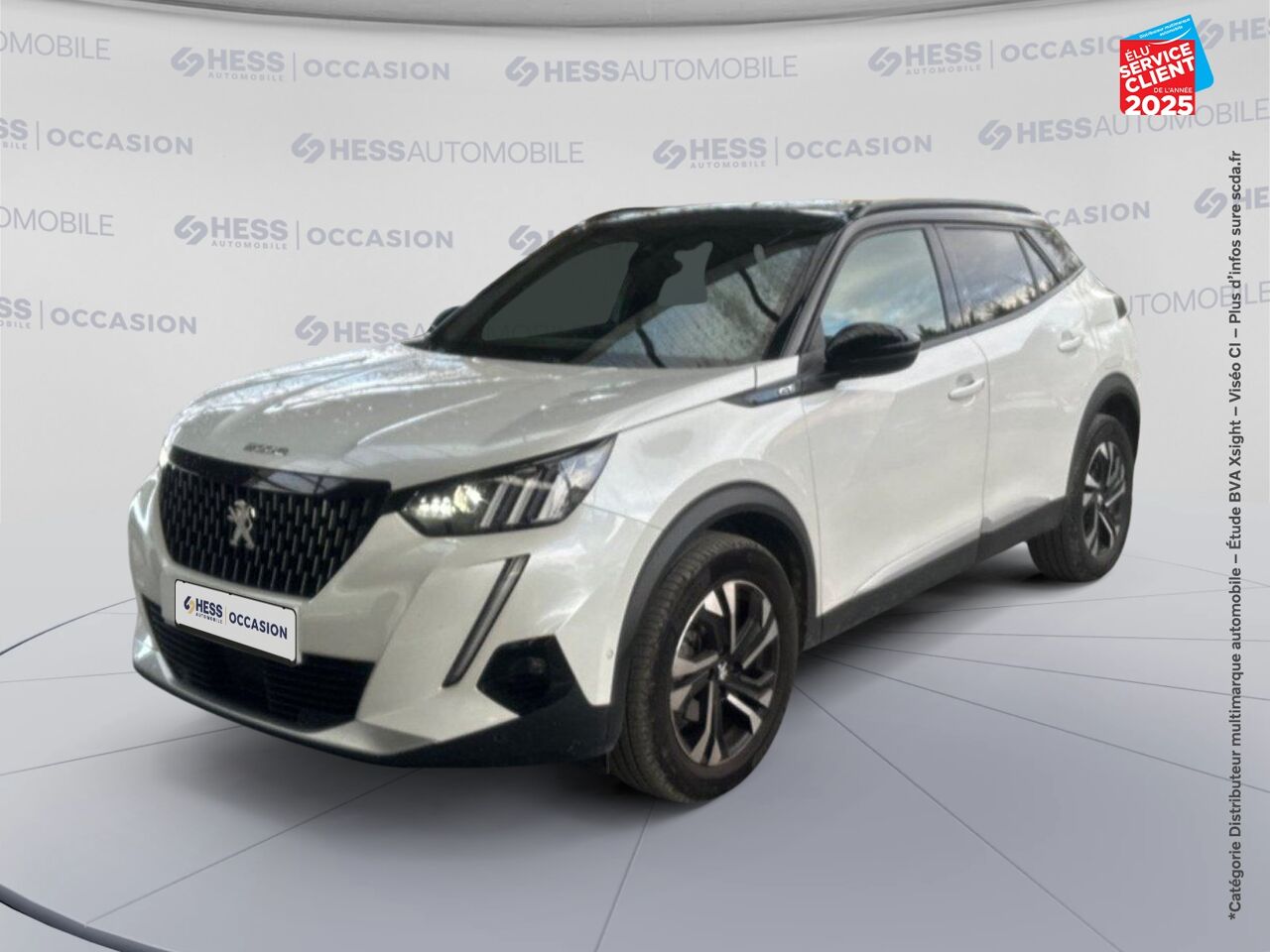 Véhicule d'occasion PEUGEOT 2008 1.2 PURETECH 130CH SS GT EAT8 chez Renault Sélestat