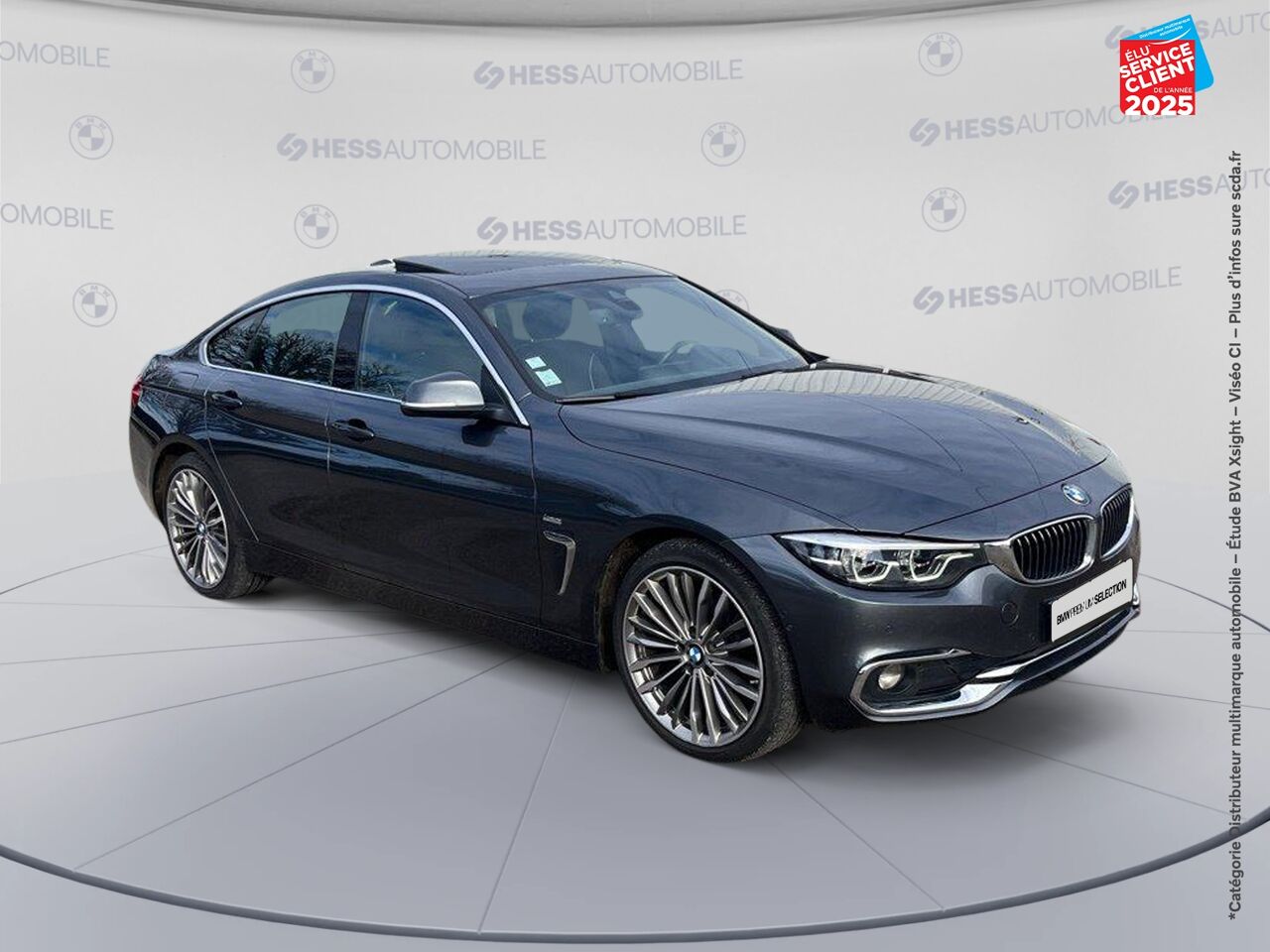 Véhicule d'occasion BMW SERIE 4 GRAN COUPE 420DA XDRIVE 190CH LUXURY chez BMW Lons le Saunier