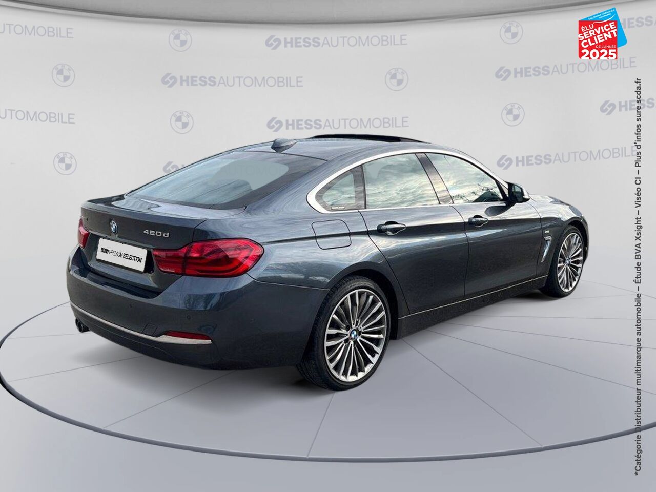 Véhicule d'occasion BMW SERIE 4 GRAN COUPE 420DA XDRIVE 190CH LUXURY chez BMW Lons le Saunier