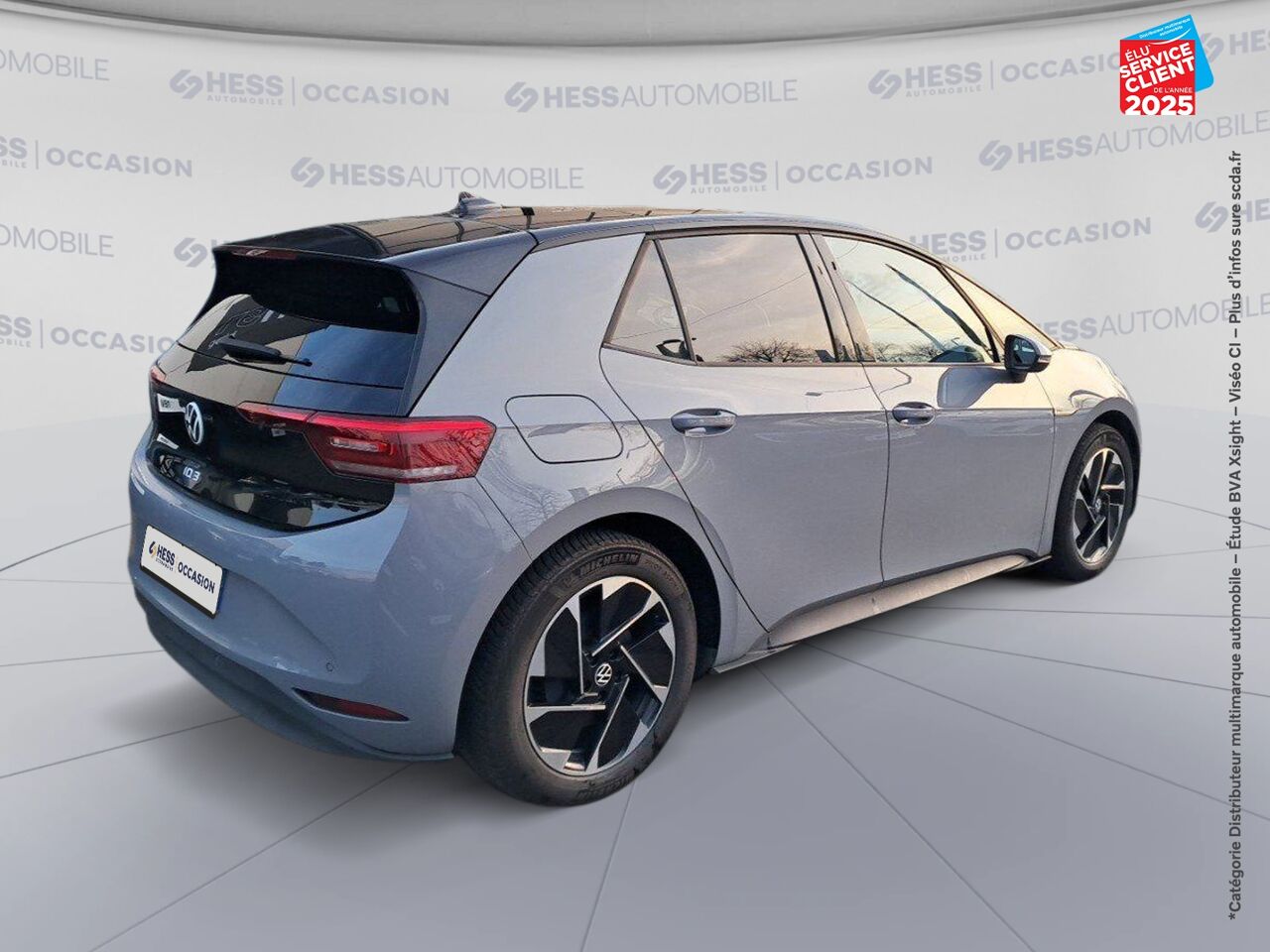 Véhicule d'occasion VOLKSWAGEN ID.3 145CH - 58 KWH FAMILY TPANO SIEGES CHAUF CAMERA chez Nissan Belfort