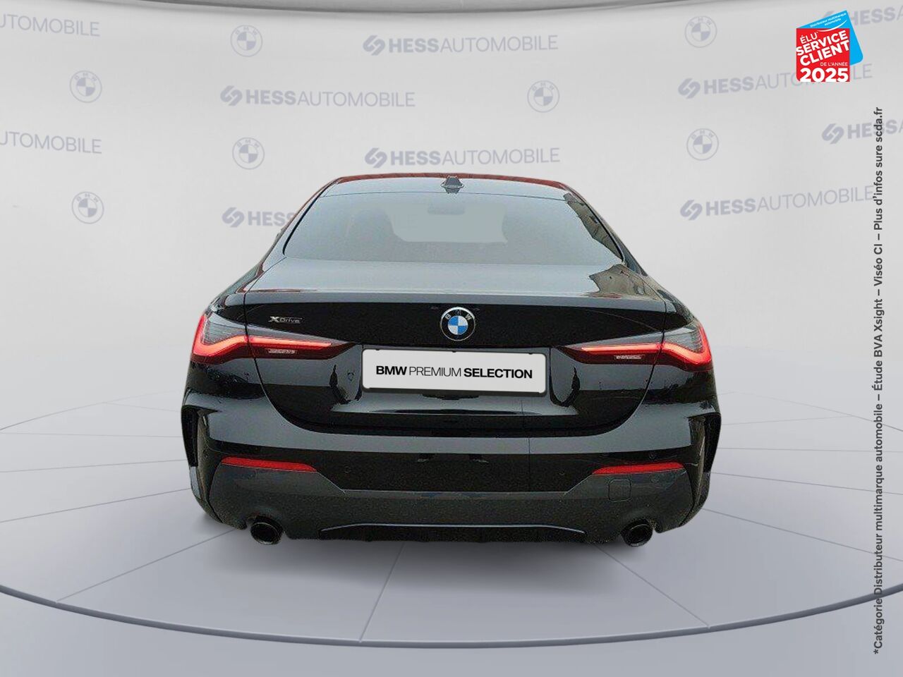 Véhicule d'occasion BMW SERIE 4 COUPE 420DA XDRIVE 190CH M SPORT TOUVRANT GPS CAMERA CARPLAY HUD chez Renault Colmar