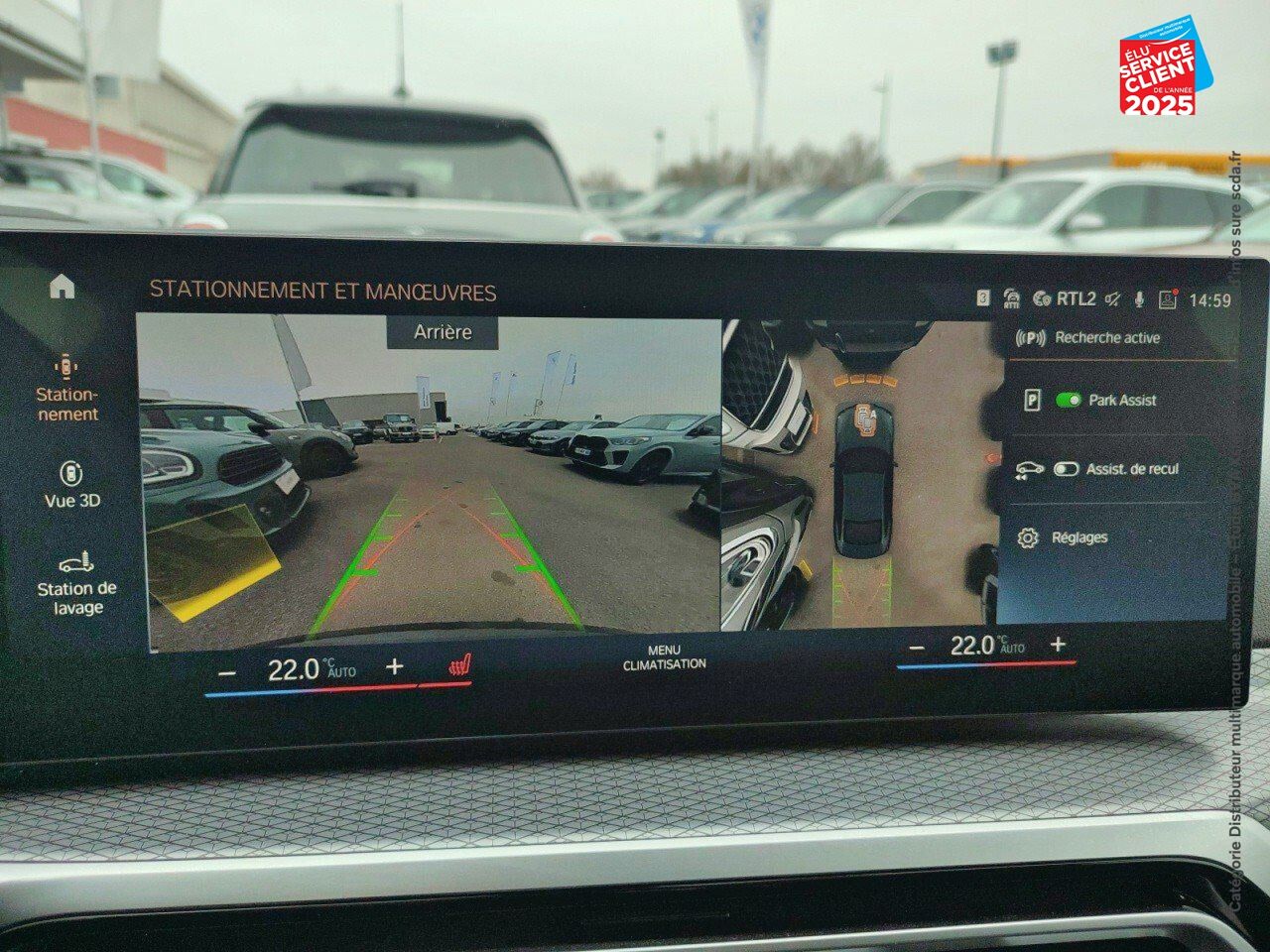 Véhicule d'occasion BMW SERIE 4 COUPE 420DA XDRIVE 190CH M SPORT TOUVRANT GPS CAMERA CARPLAY HUD chez Renault Colmar