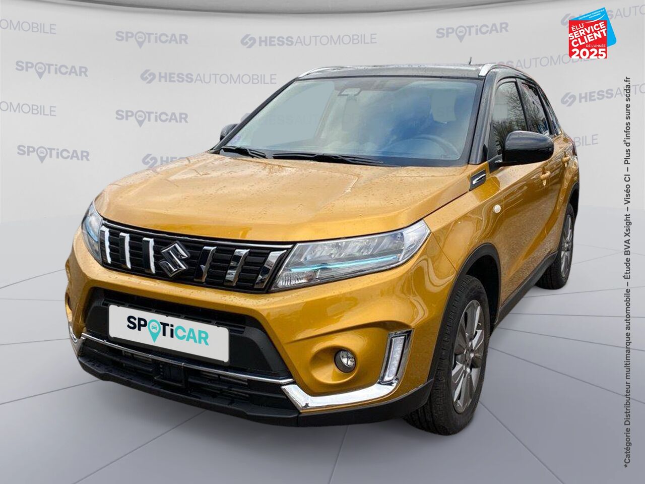 Véhicule d'occasion SUZUKI VITARA 1.4 BOOSTERJET HYBRID 129CH PRIVILEGE SIEGES CHAUF CAMERA chez Dacia Mulhouse