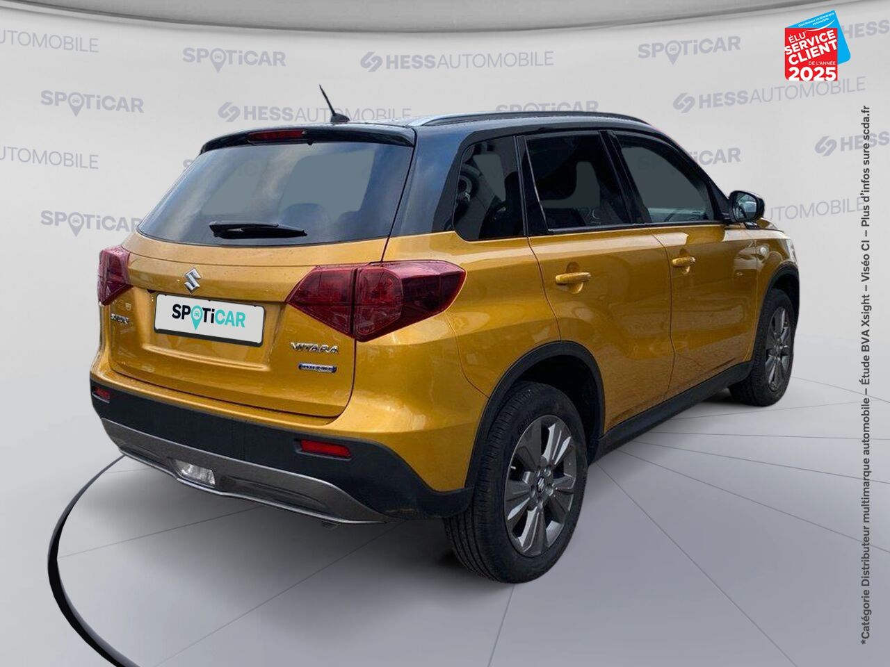 Véhicule d'occasion SUZUKI VITARA 1.4 BOOSTERJET HYBRID 129CH PRIVILEGE SIEGES CHAUF CAMERA chez Dacia Mulhouse