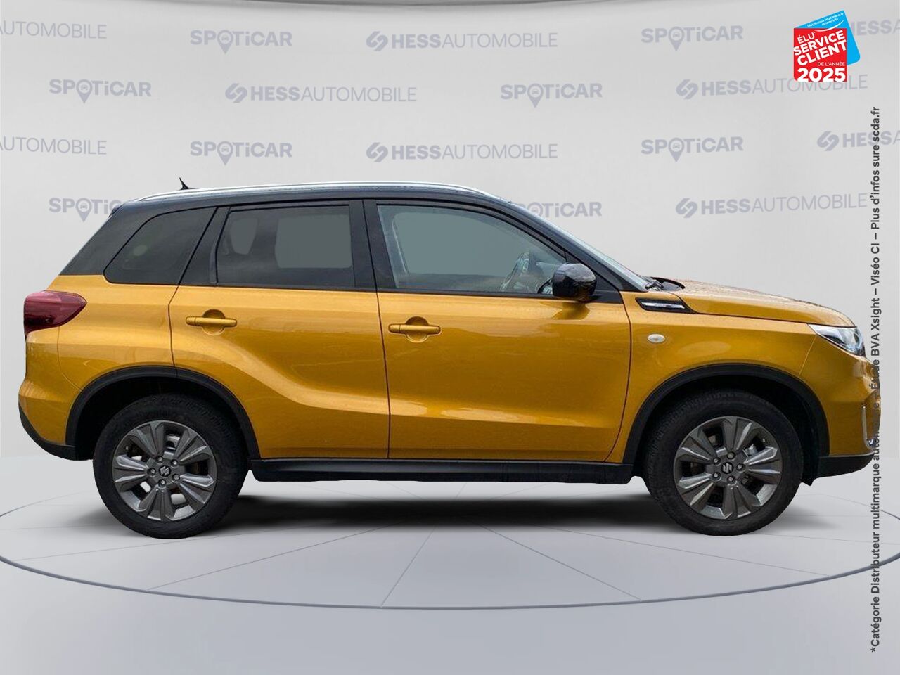 Véhicule d'occasion SUZUKI VITARA 1.4 BOOSTERJET HYBRID 129CH PRIVILEGE SIEGES CHAUF CAMERA chez Dacia Mulhouse