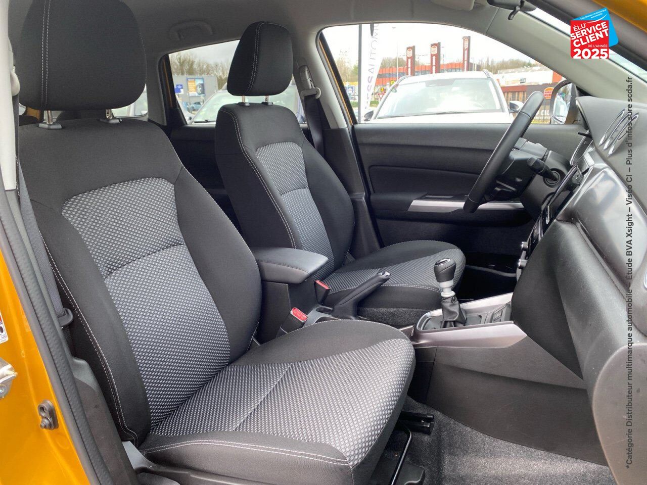 Véhicule d'occasion SUZUKI VITARA 1.4 BOOSTERJET HYBRID 129CH PRIVILEGE SIEGES CHAUF CAMERA chez Dacia Mulhouse