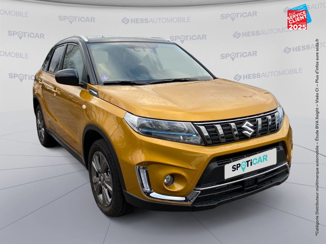Véhicule d'occasion SUZUKI VITARA 1.4 BOOSTERJET HYBRID 129CH PRIVILEGE SIEGES CHAUF CAMERA chez Dacia Mulhouse