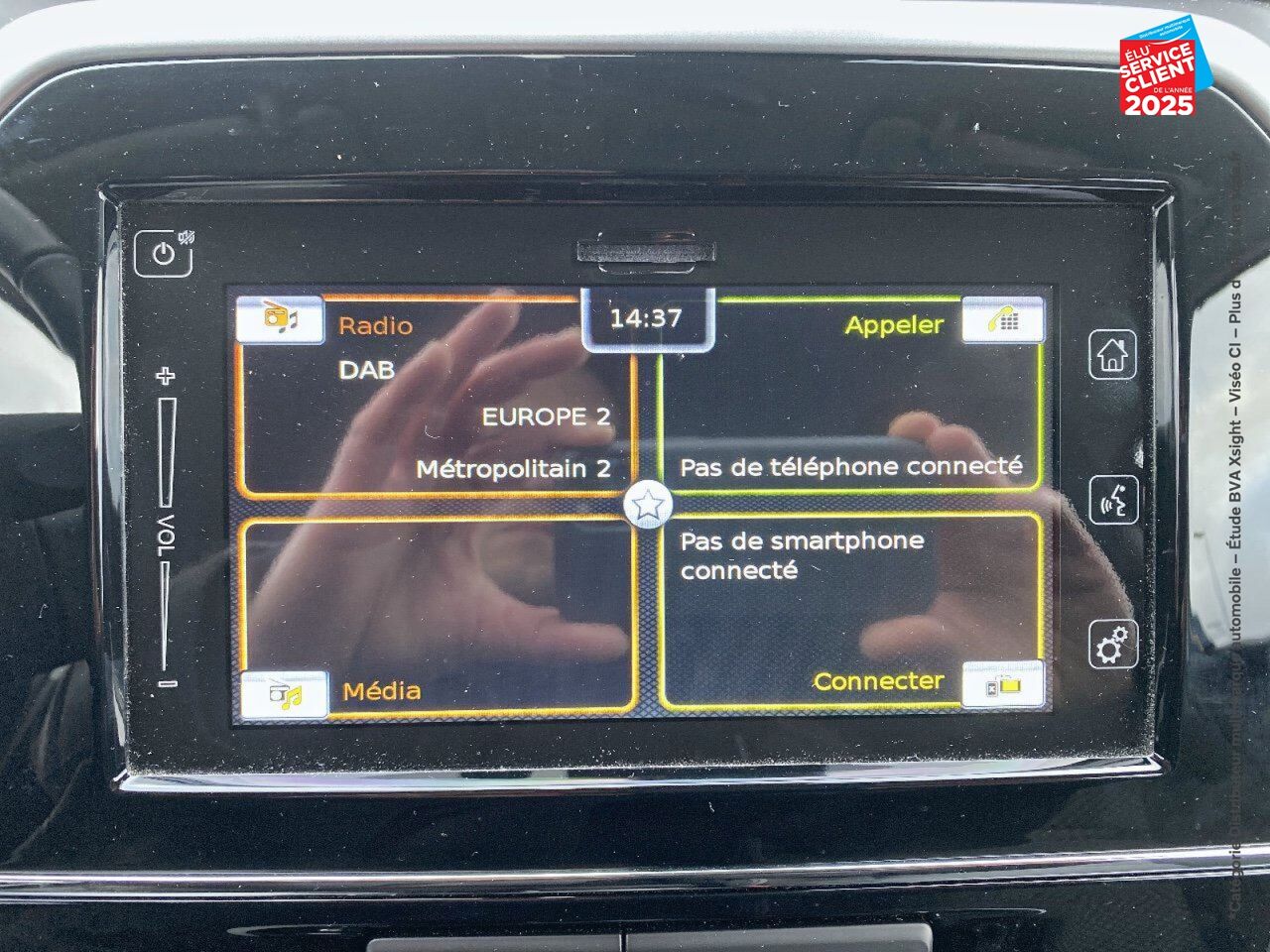Véhicule d'occasion SUZUKI VITARA 1.4 BOOSTERJET HYBRID 129CH PRIVILEGE SIEGES CHAUF CAMERA chez Dacia Mulhouse