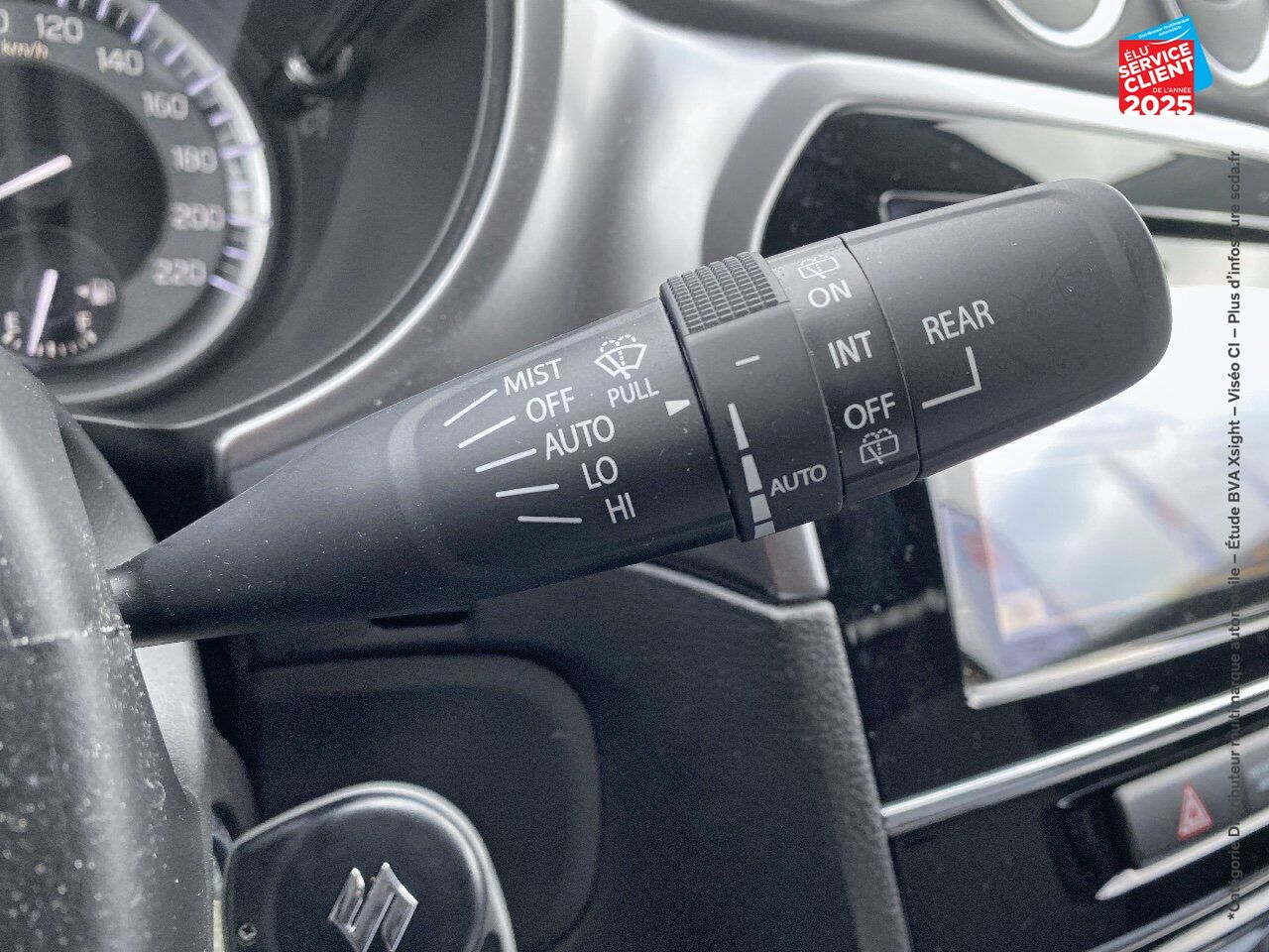 Véhicule d'occasion SUZUKI VITARA 1.4 BOOSTERJET HYBRID 129CH PRIVILEGE SIEGES CHAUF CAMERA chez Dacia Mulhouse