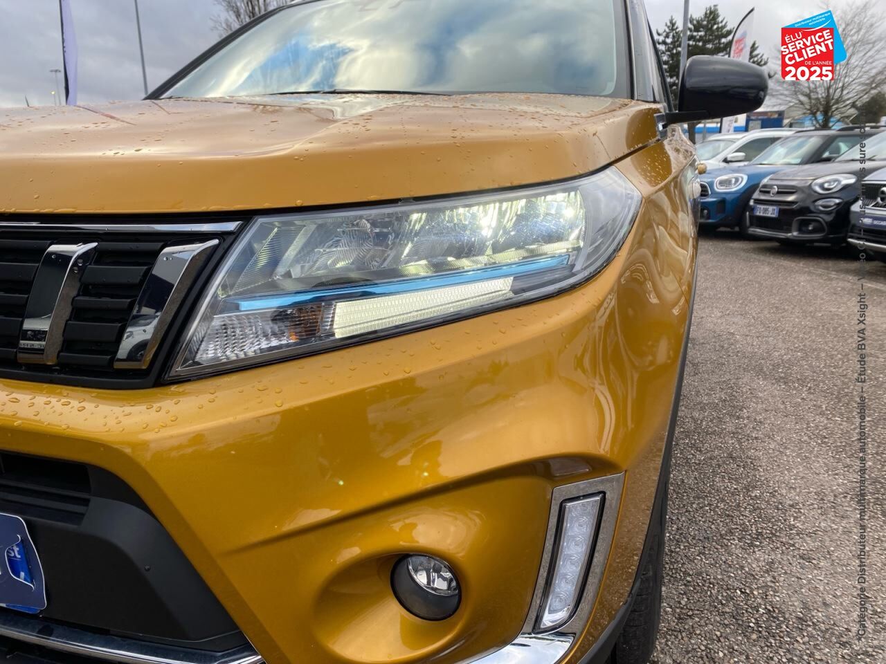 Véhicule d'occasion SUZUKI VITARA 1.4 BOOSTERJET HYBRID 129CH PRIVILEGE SIEGES CHAUF CAMERA chez Dacia Mulhouse