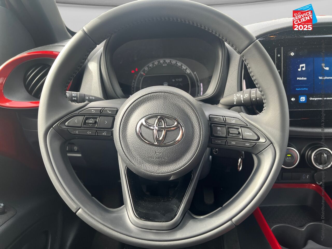 Véhicule neuf TOYOTA AYGO X 1.0 VVT-I 72CH DESIGN MY24 chez Toyota Metz