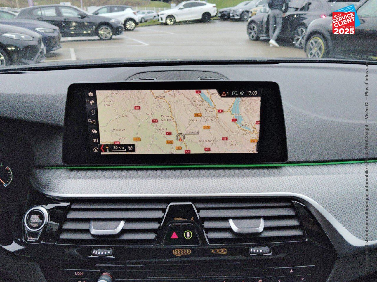 Véhicule d'occasion BMW SERIE 5 TOURING M550DA XDRIVE 400CH STEPTRONIC EURO6C chez Nissan Belfort
