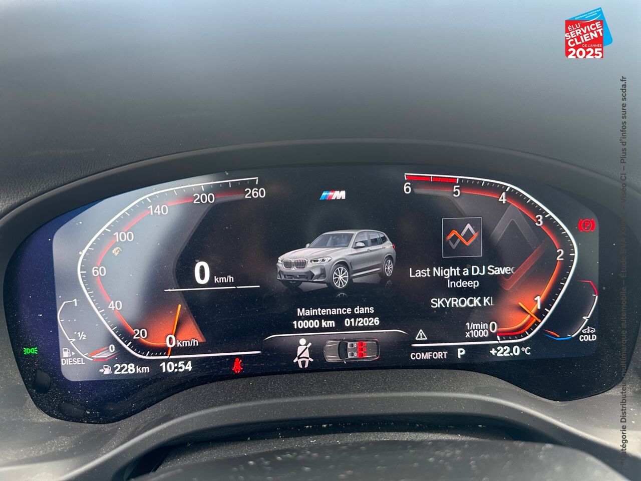 Véhicule d'occasion BMW X3 SDRIVE18D 150CH M SPORT chez BMW Mulhouse