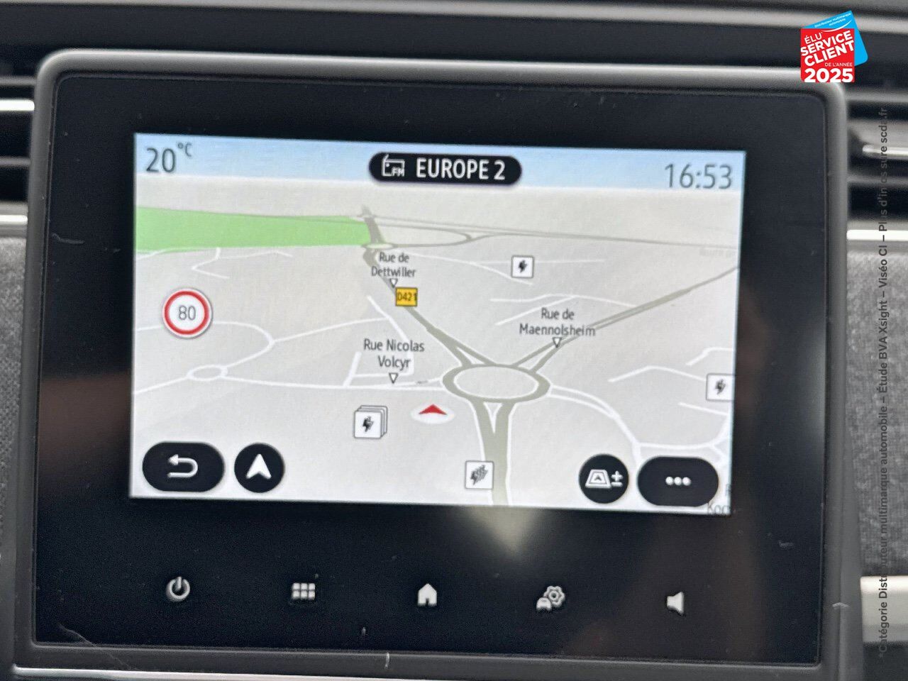 Véhicule d'occasion RENAULT ZOE E-TECH LIMITED CHARGE NORMALE R110 ACHAT INTEGRAL chez Renault Montbéliard
