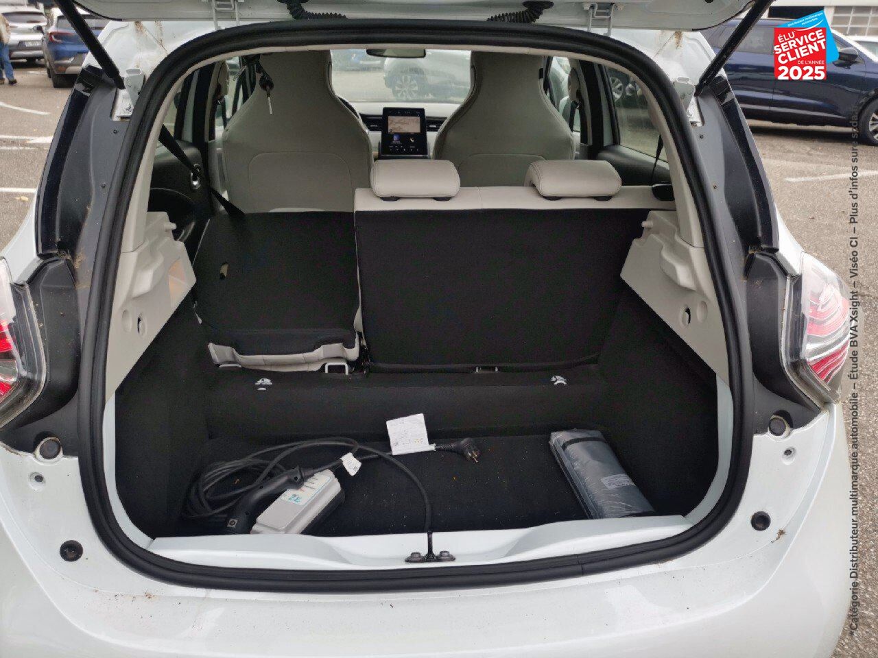 Véhicule d'occasion RENAULT ZOE EXCEPTION CHARGE NORMALE R135 - 20 chez Hyundai Chalons