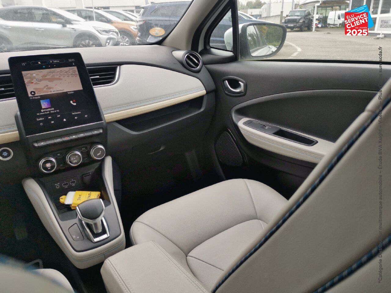 Véhicule d'occasion RENAULT ZOE EXCEPTION CHARGE NORMALE R135 - 20 chez Hyundai Chalons