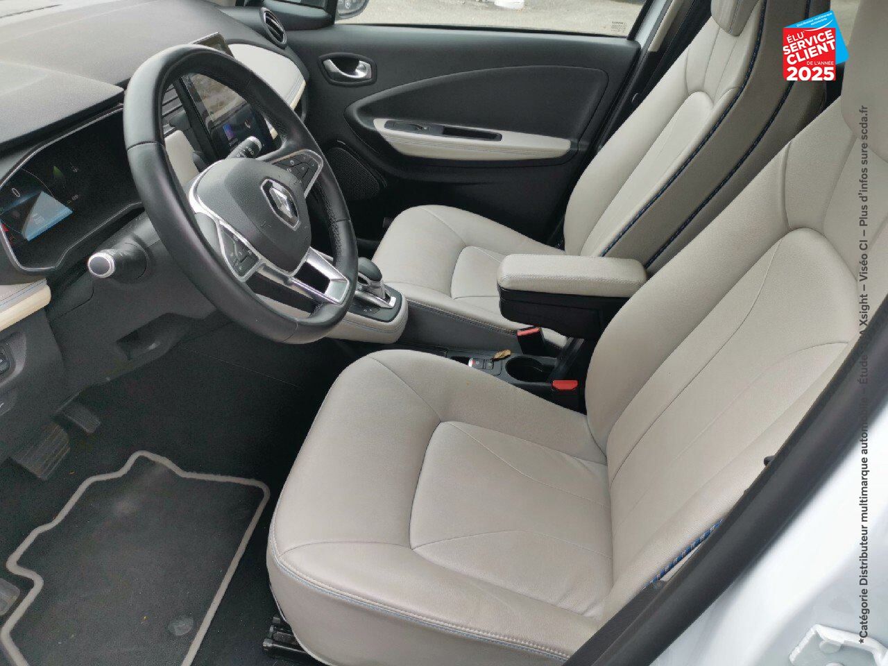 Véhicule d'occasion RENAULT ZOE EXCEPTION CHARGE NORMALE R135 - 20 chez Hyundai Chalons