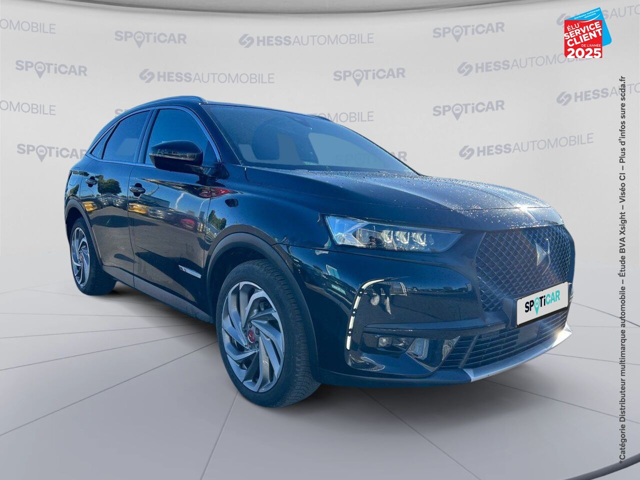 Véhicule d'occasion DS DS 7 CROSSBACK PURETECH 180CH PERFORMANCE LINE AUTOMATIQUE chez Nissan Haguenau