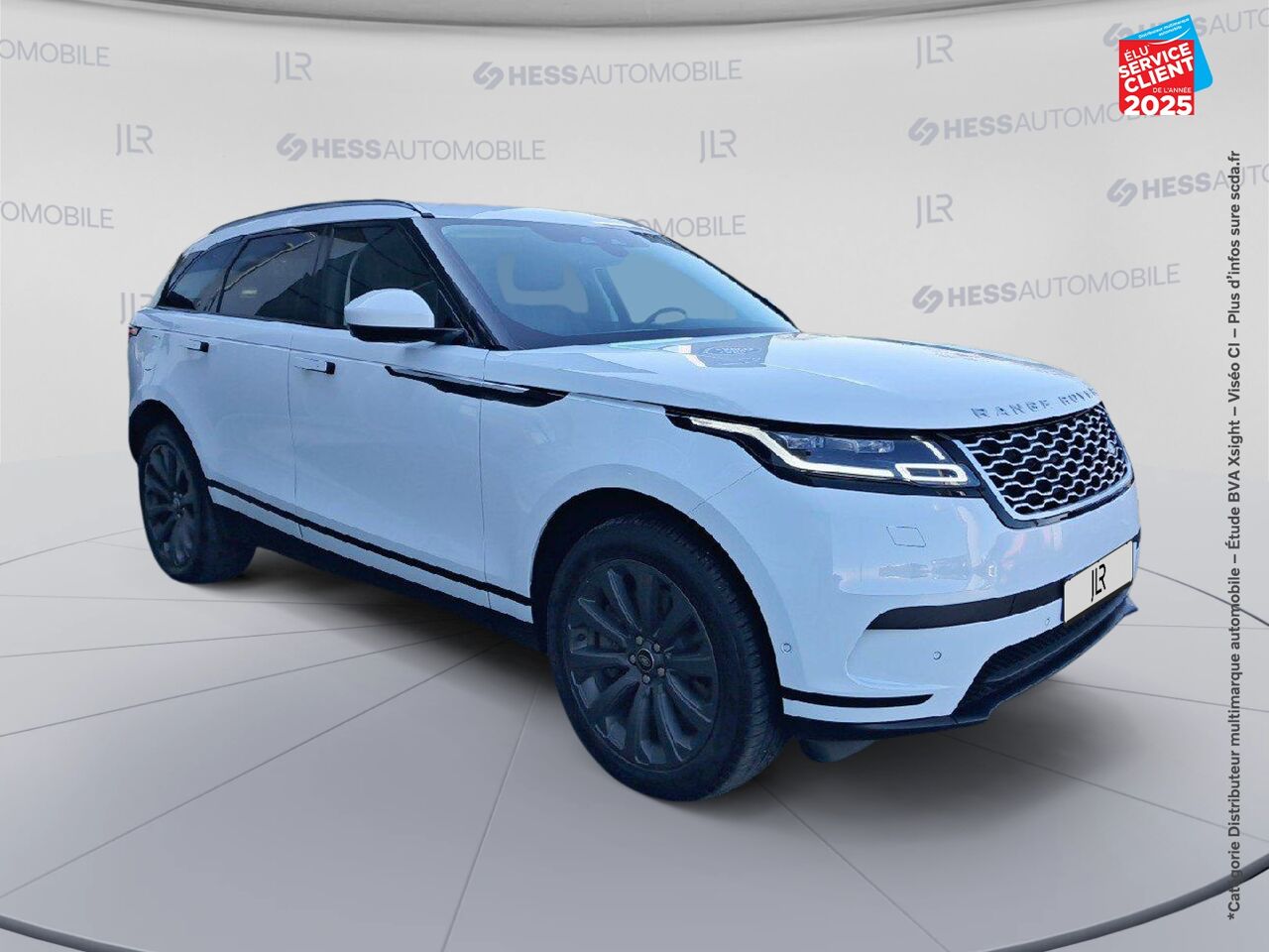 Véhicule d'occasion LAND-ROVER RANGE ROVER VELAR 2.0 P400E 404CH PHEV S AWD BVA AM23 SIEGES CHAUF/CUIR GPS CAMERA HUD MERIDIAN chez Land Rover Strasbourg