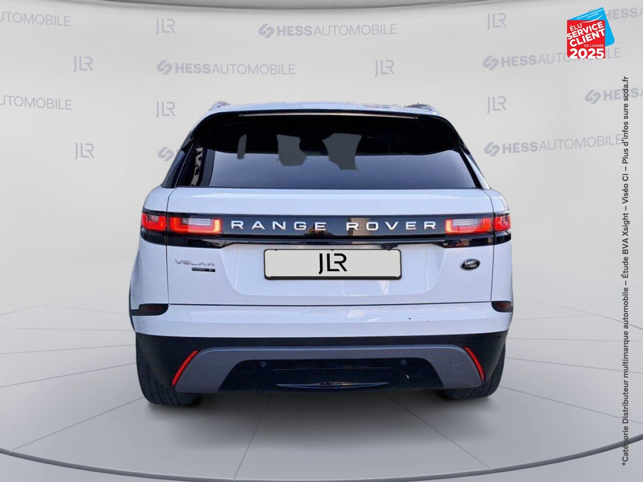 Véhicule d'occasion LAND-ROVER RANGE ROVER VELAR 2.0 P400E 404CH PHEV S AWD BVA AM23 SIEGES CHAUF/CUIR GPS CAMERA HUD MERIDIAN chez Land Rover Strasbourg