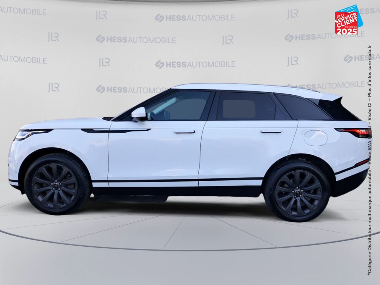 Véhicule d'occasion LAND-ROVER RANGE ROVER VELAR 2.0 P400E 404CH PHEV S AWD BVA AM23 SIEGES CHAUF/CUIR GPS CAMERA HUD MERIDIAN chez Land Rover Strasbourg